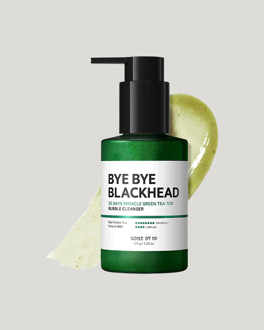 SOME BY MI Bye Bye Blackhead 30 Days Miracle Green Tea Tox Bubble Cleanser